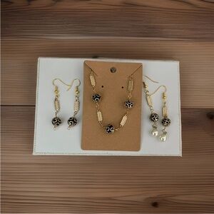 Handmade Bracelet And 2 Sets Of Earrings Set Unique Affordable Artisan Jewelry